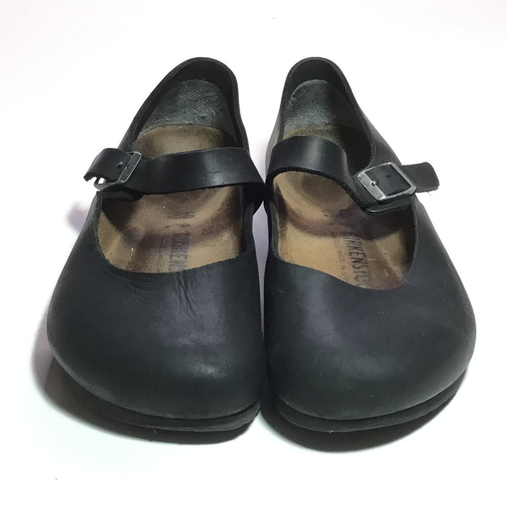Birkenstock Black Mary Jane Flats